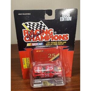 SIGNED Ken Schrader NASCAR #25 1996 Edition 1/64th Racing Champions Diecast Car